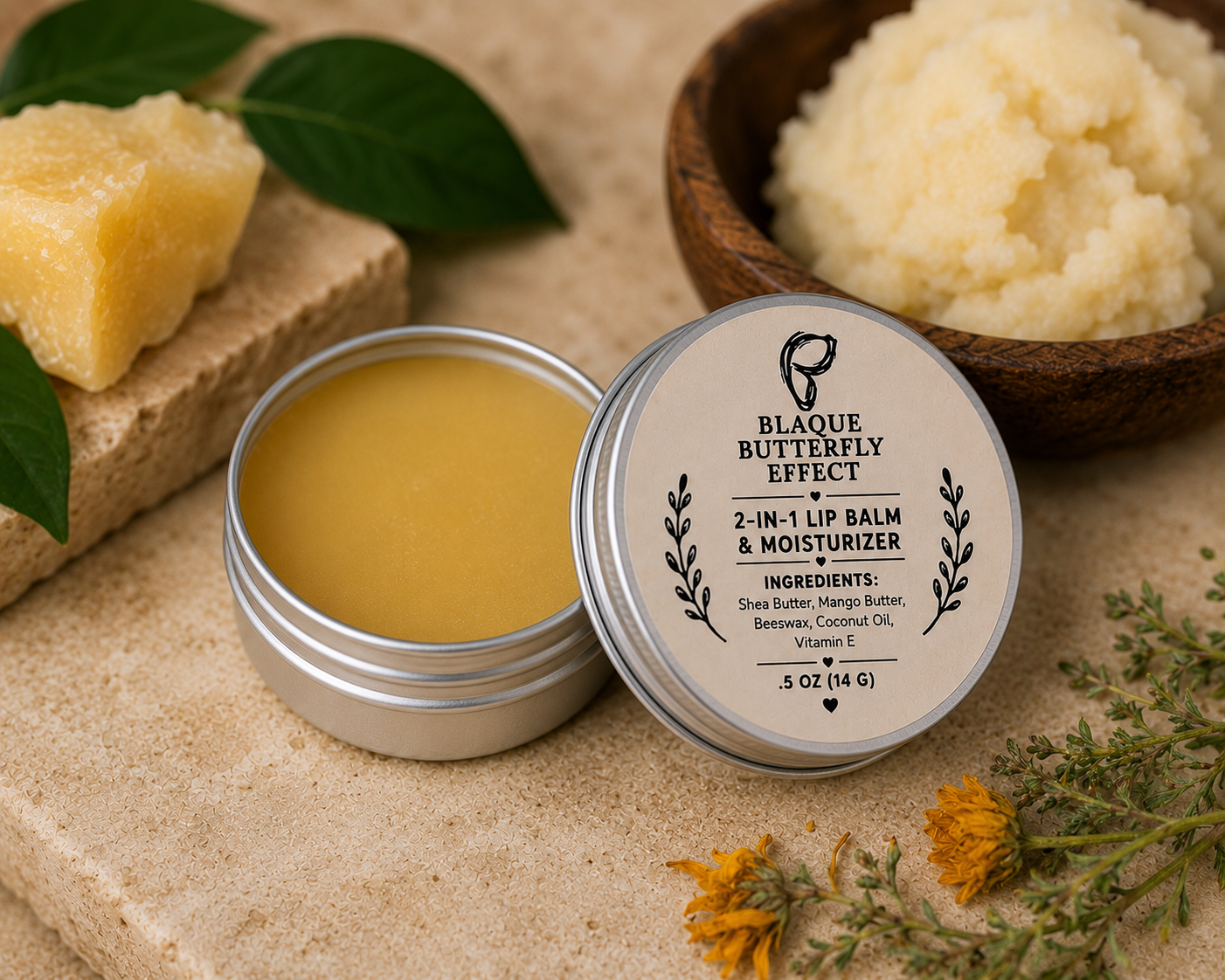 2-in-1 LIP BALM & MOISTURIZER